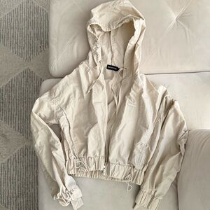 PrettyLittleThing Light Beige Utility Jacket